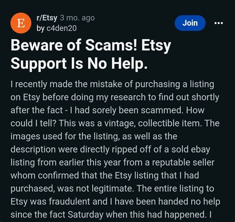 Use 2 Factor Authentication This will make it harder for a scammer to take over your account. . Etsy scam